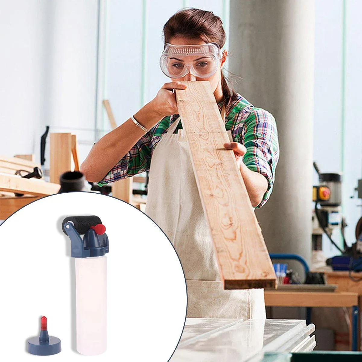 Wood Glue Roller Applicator Glue Bottle Set Bottle Easy To Use Spare Parts AU — image 6