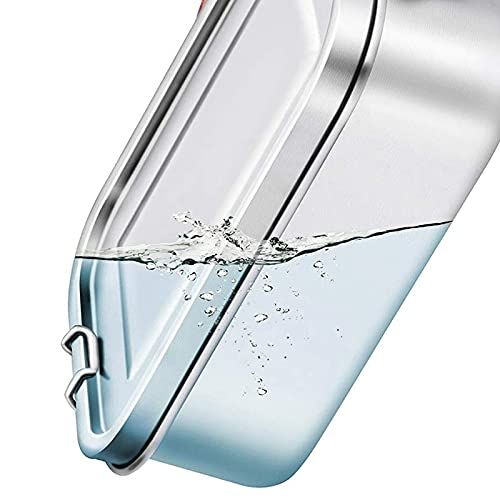 Stainless Steel Bento Box Lunch Containers For Adults Leakproof 3 Compartment Metal Bento Lunch Box Food Container For Over — image 3