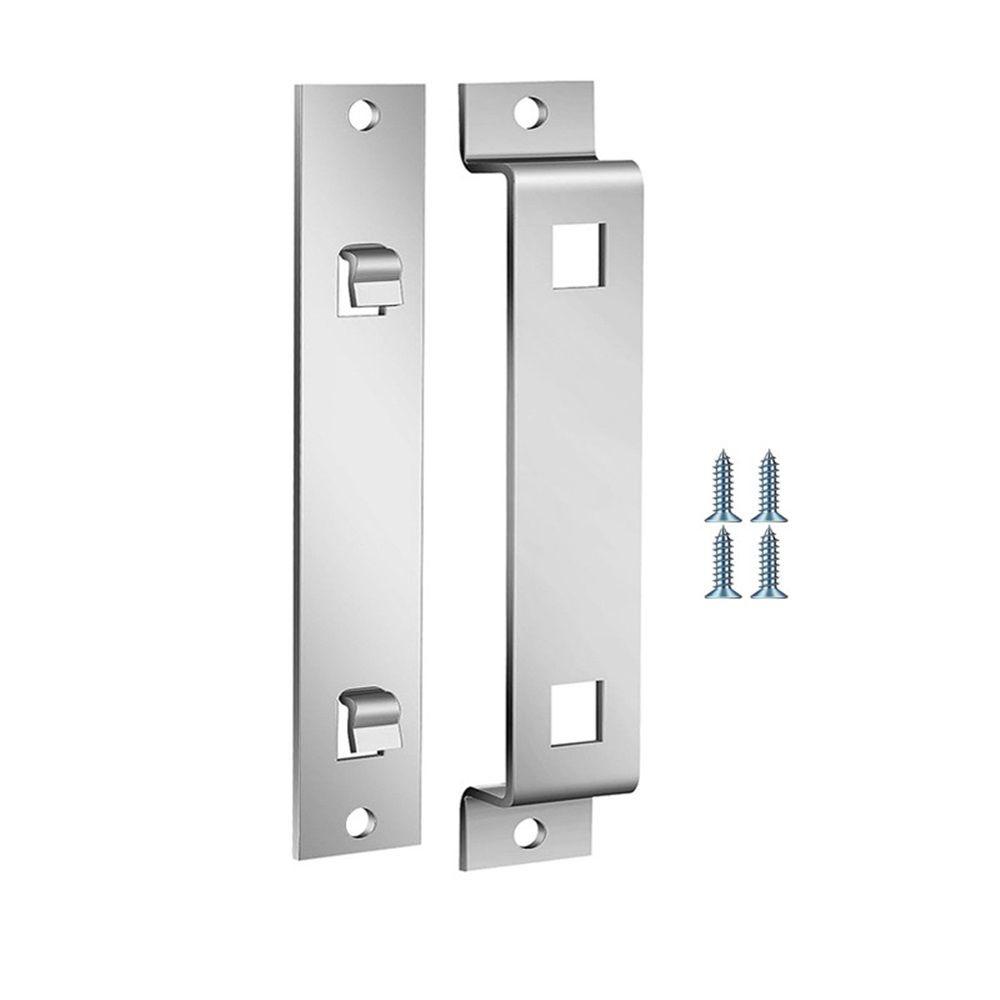 4 Sets of Bird House Brackets, Steel Bird House Mounting Bracket with Screws and Drywall Anchors, Bird Feeder Hanger Bracket Mounting Plate for Securing Bird — image 2