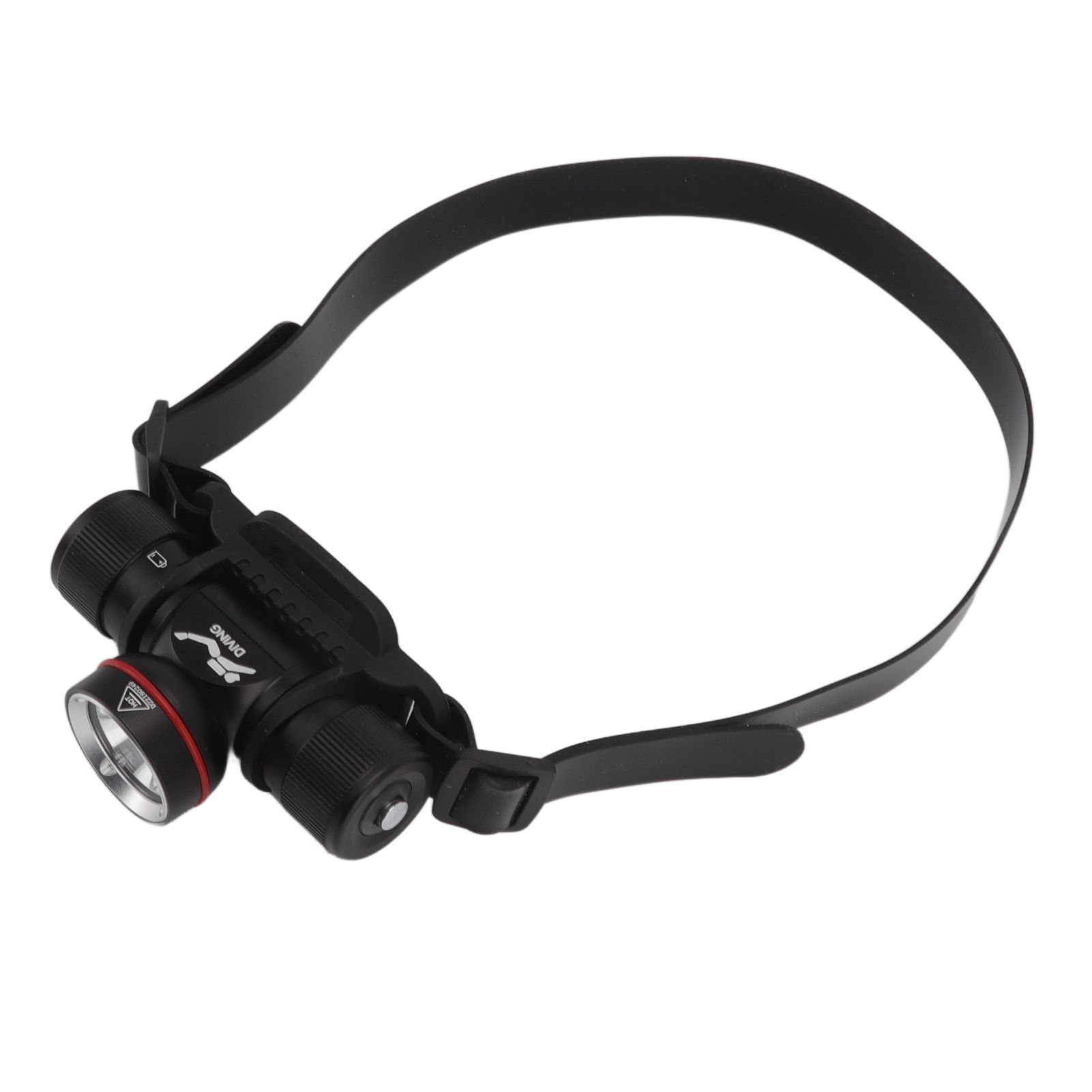 Diving Headlamp 1500LM Yellow Light LED Diving Head Lamp IPX8 Waterproof Underwater 80m Depth Headlight — image 4