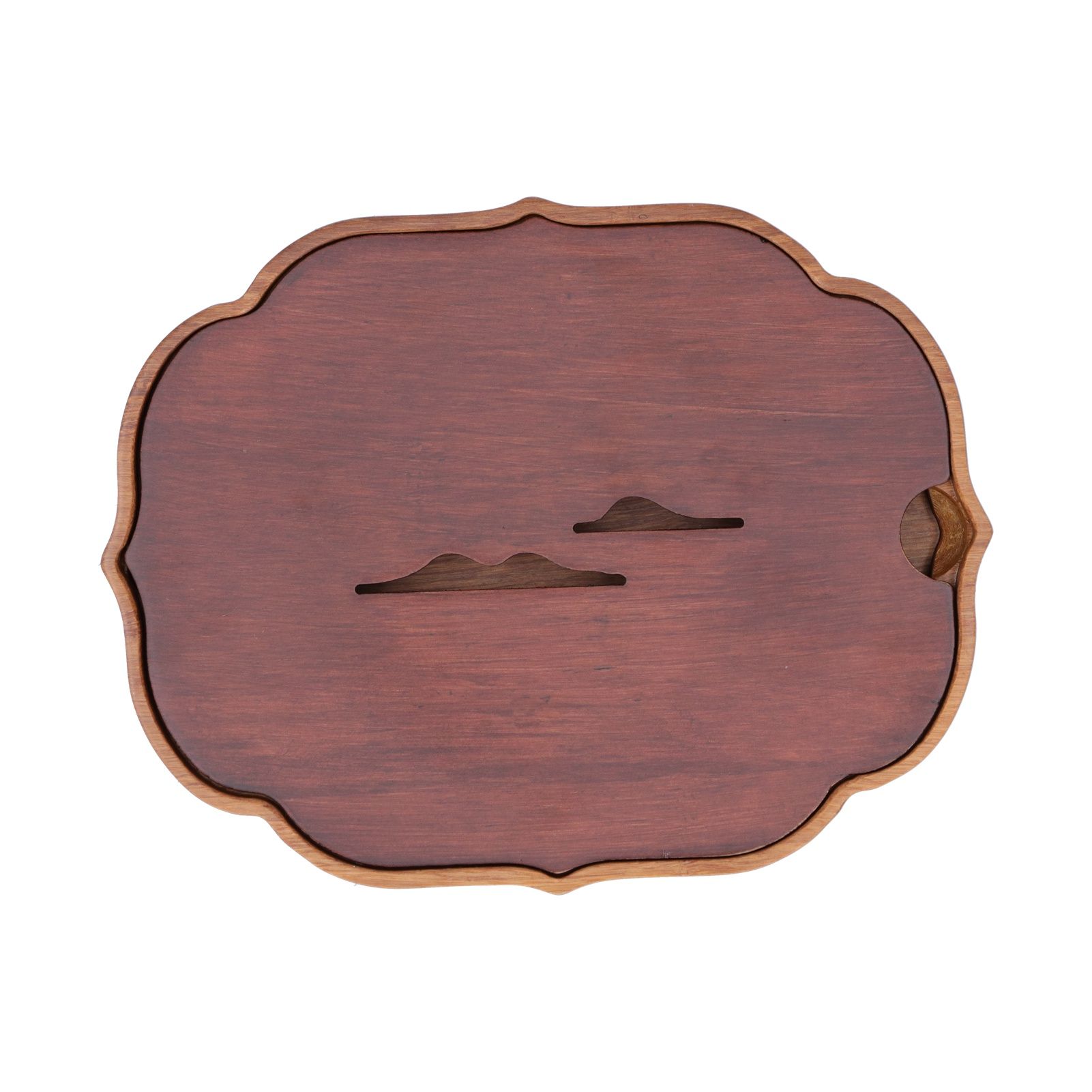 Chinese Style Bamboo Tea Tray Box with Water Storage for Kungfu Tea Set Accessories β image 5