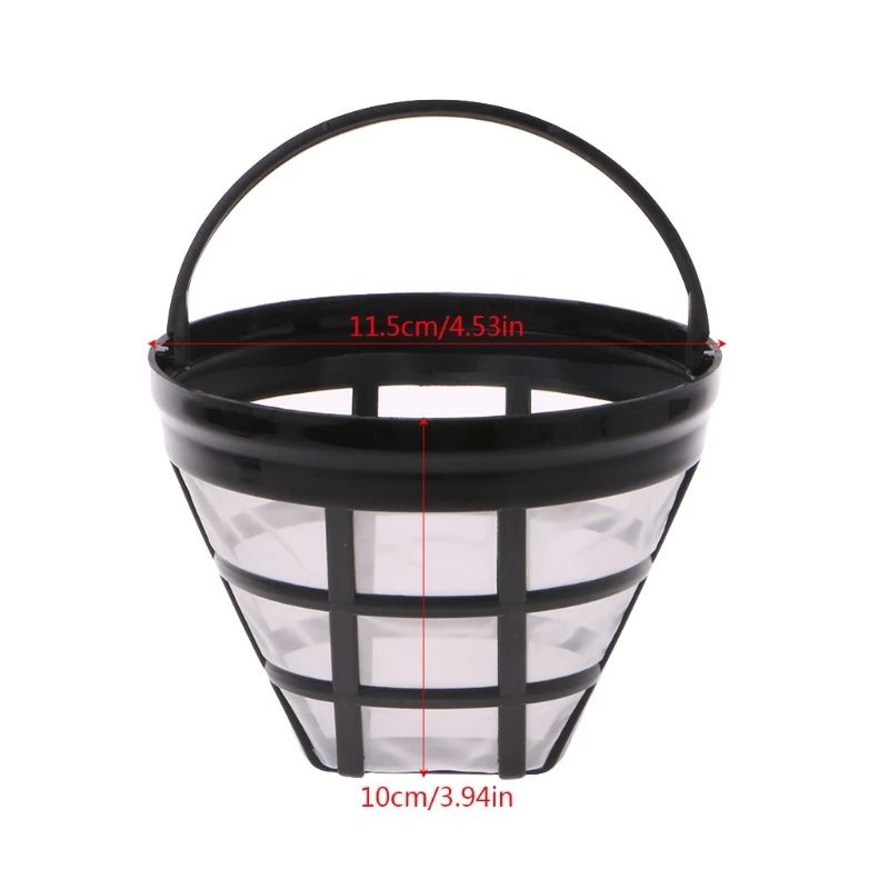 Cone Reusable Replacement Coffee Maker Basket Filter Compatible with Coffee Machine Coffee nylon filter screen โ image 2