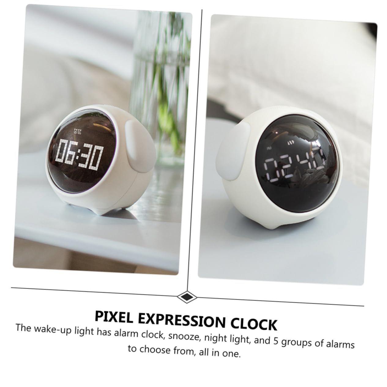Temperature Detection, Wake-up Alarm Clock, Toy and Gift for Toddler, Children, Students, Boys&Girls — image 2