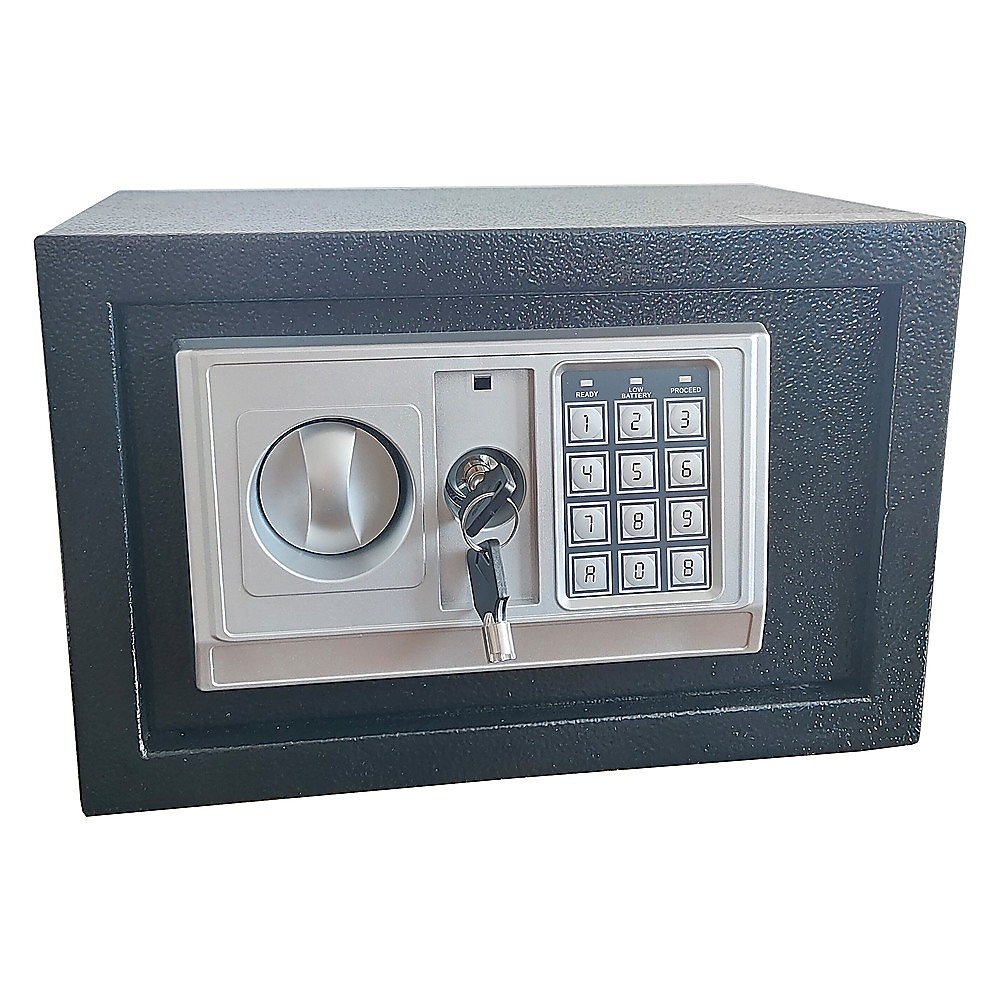 Electronic Digital Safe Security Box with Key Override Home Office Cash Jewellery Safe 8.5L โ image 5