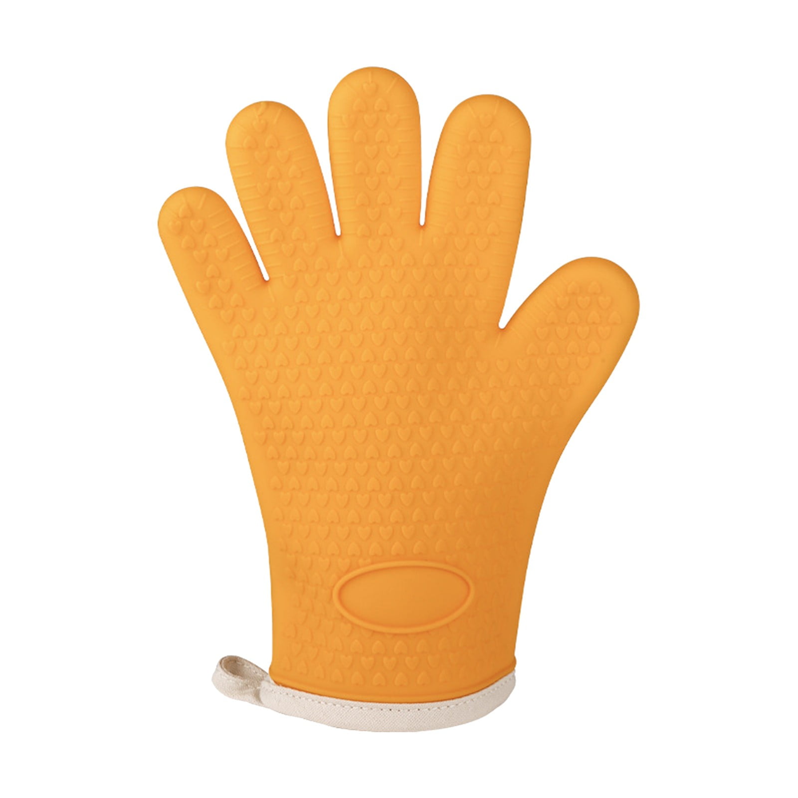 Silicone Smoker Oven Gloves -Extreme Heat Resistant Bbq Gloves -Handle Hot Food Right on Your Grill Fryer Pit|Waterproof Oven Mitts Z3-Yellow