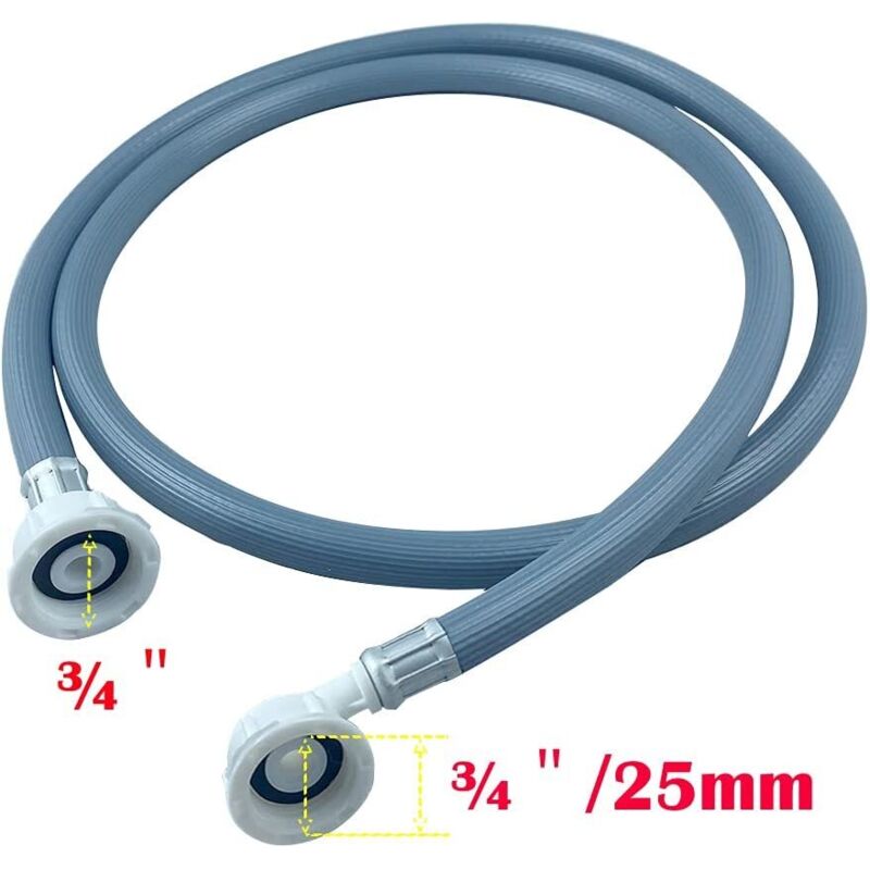 3/4" Angle Dishwasher Water Inlet Hose — image 2