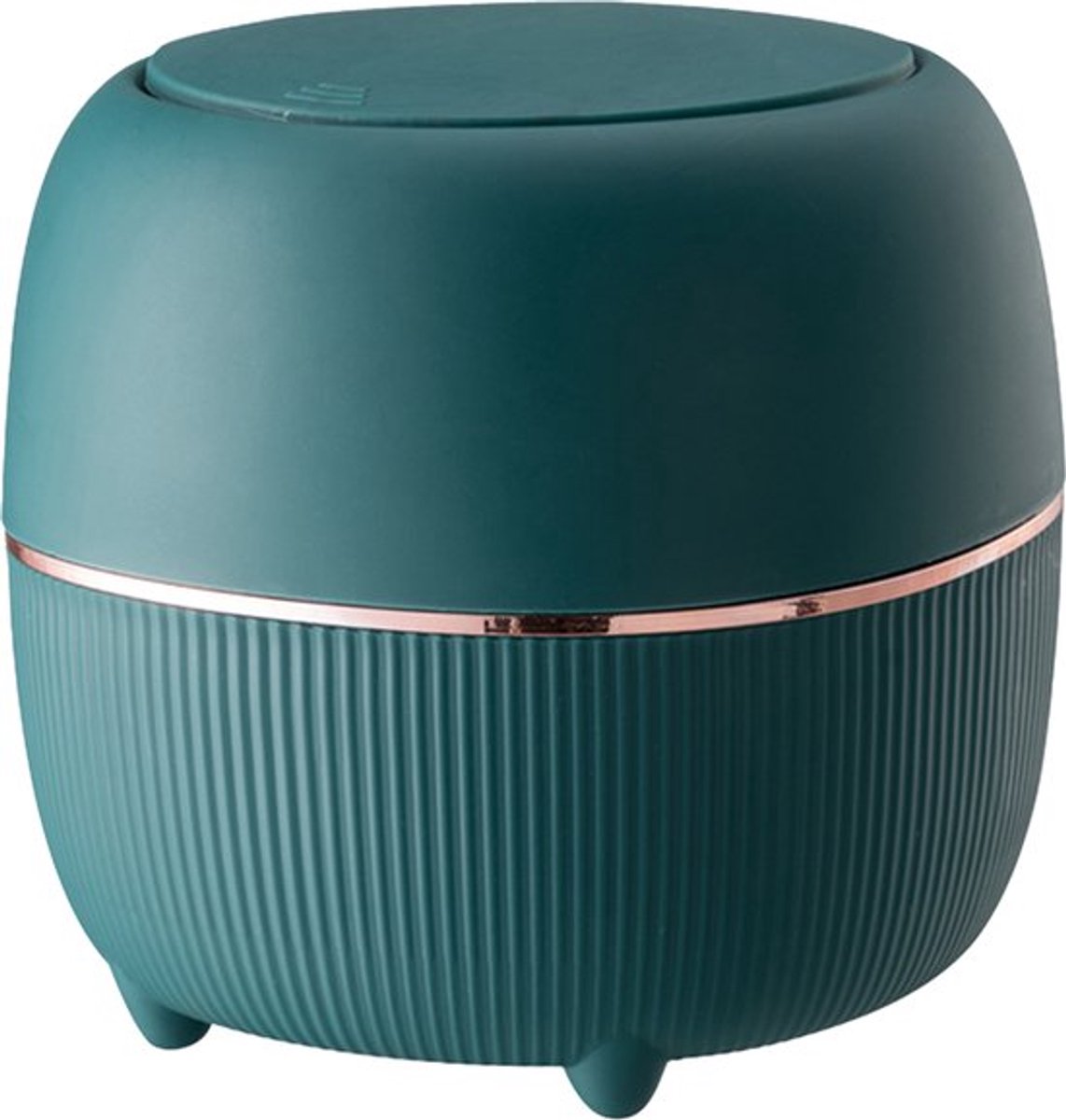 Klein Prullenbak - Designer Trash Can with Lid - Mini Prullenbak - Small trash can ideal for the countertop, desk, bathroom or table - Tabletop Trash