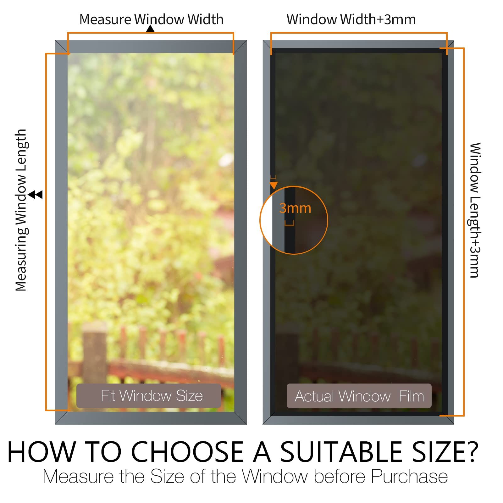 Privacy Window Film One Way Mirror Glass Tint Heat Control Sun UV Blocking Sliding Door Tinting Reflective Static Cling for Home โ image 3