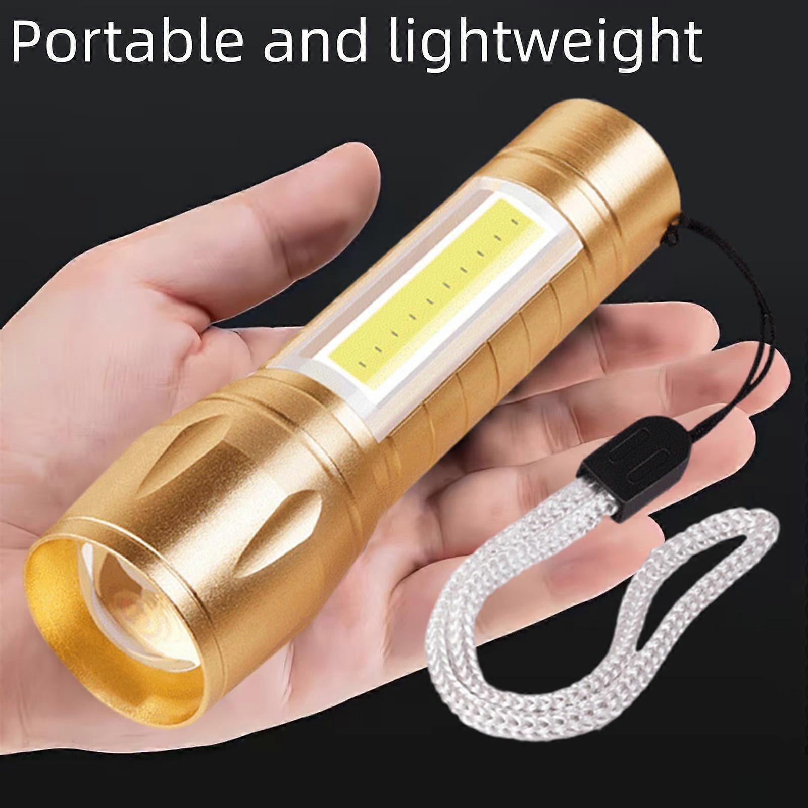 Super Bright LED Tactical Flashlight Zoomable Rechargeable with Multiple Modes — image 5