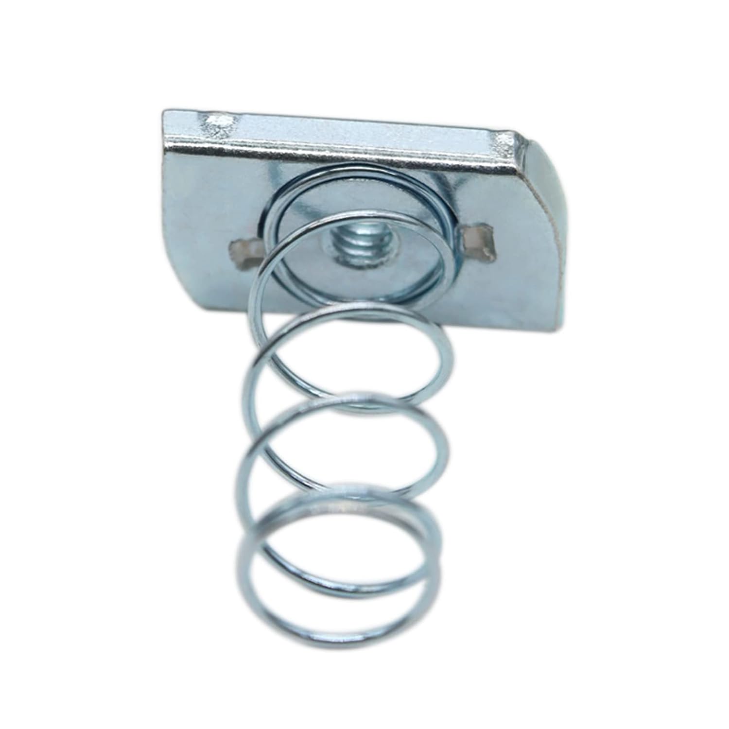 Strut Channel Nuts, 1/4"-20 Spring Channel Nut with Zinc Electroplate Finish, Long Spring Nuts Great for Use with Unistrut Channels (10 Pack) โ image 5