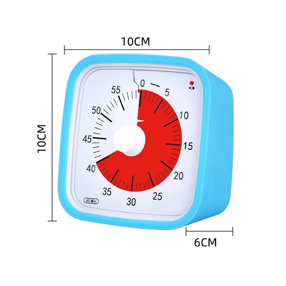 60 Minute — Visual Timer with Desktop Software for Kids Classroom Learning, Teachers Desk Clock, Study Tool and Office Meetings with Silent Operation (Sky — image 5