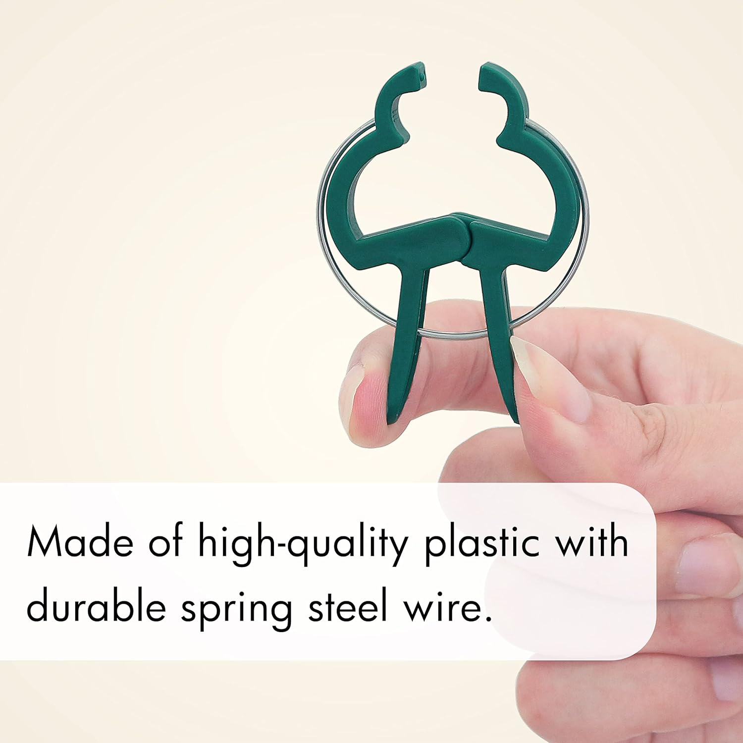 48 Pcs Garden Plant Clips, Plant Support Clips for Securing Stems, Flowers or Climbing Vines to Tomato Cages, Trellis โ image 2
