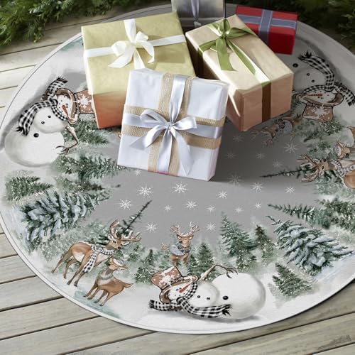 Christmas Tree Mat 36 Inch, Winter Season Christmas Tree Decoration — image 4