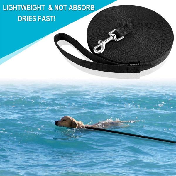 Training Leash for Small and Medium Dogs, Dog Leash for Dog/Puppy for Recall Training, Camping-Black 10 × 2M_max — image 5