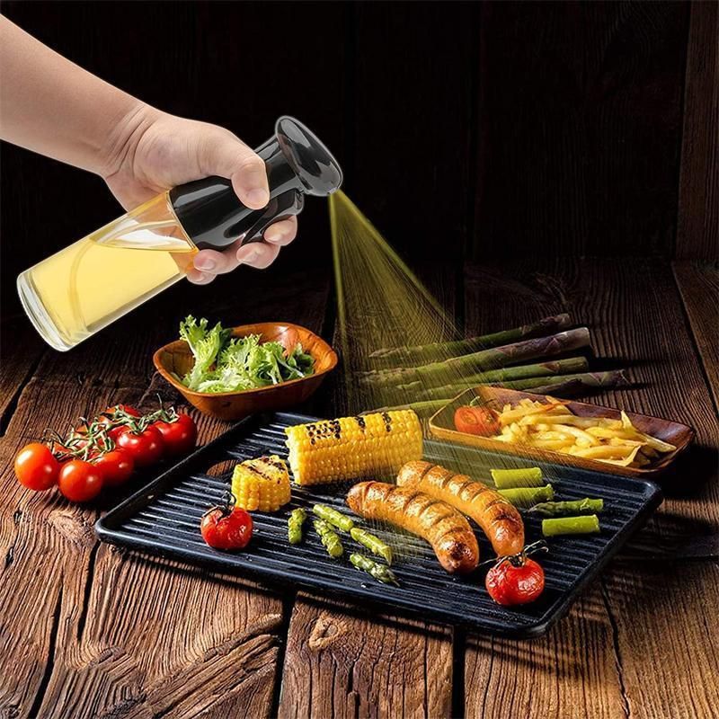 Olive Oil Sprayer Dispenser Cooking Baking BBQ Spray Bottle Kitchen Tool HG - White โ image 4