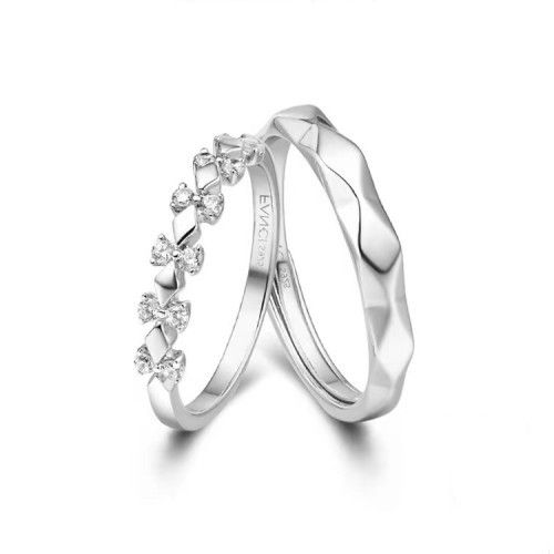 Fang qi Copper Mobius Ring for Couple Crown love Men's — image 5
