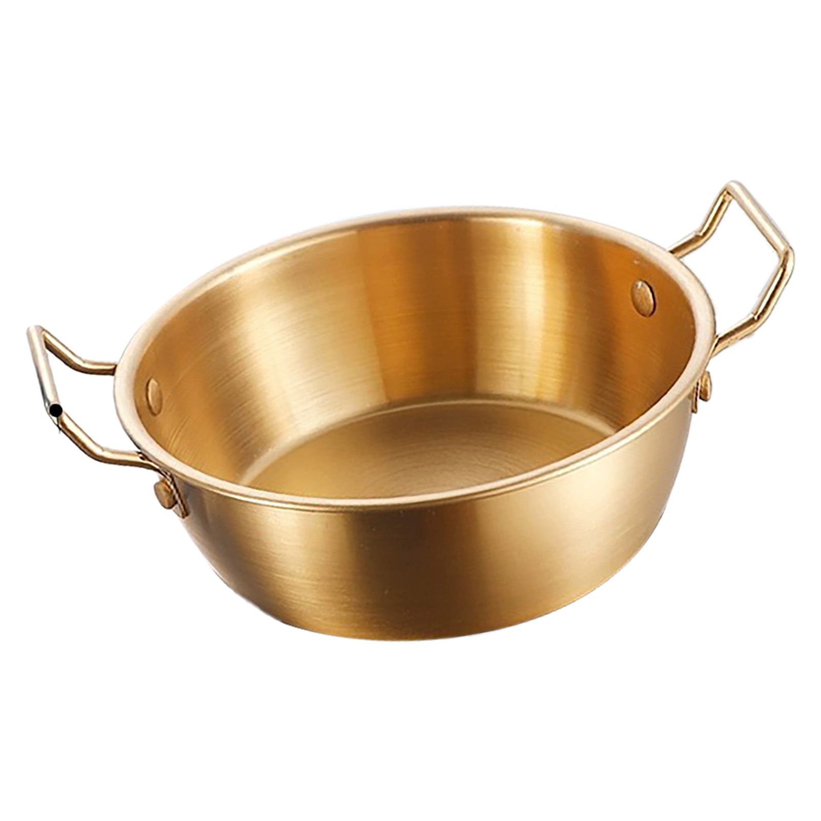 Double Ear Snack Bowl Multifunctional 304 Stainless Steel Noodle Bowl for Home Restaurant โ image 2