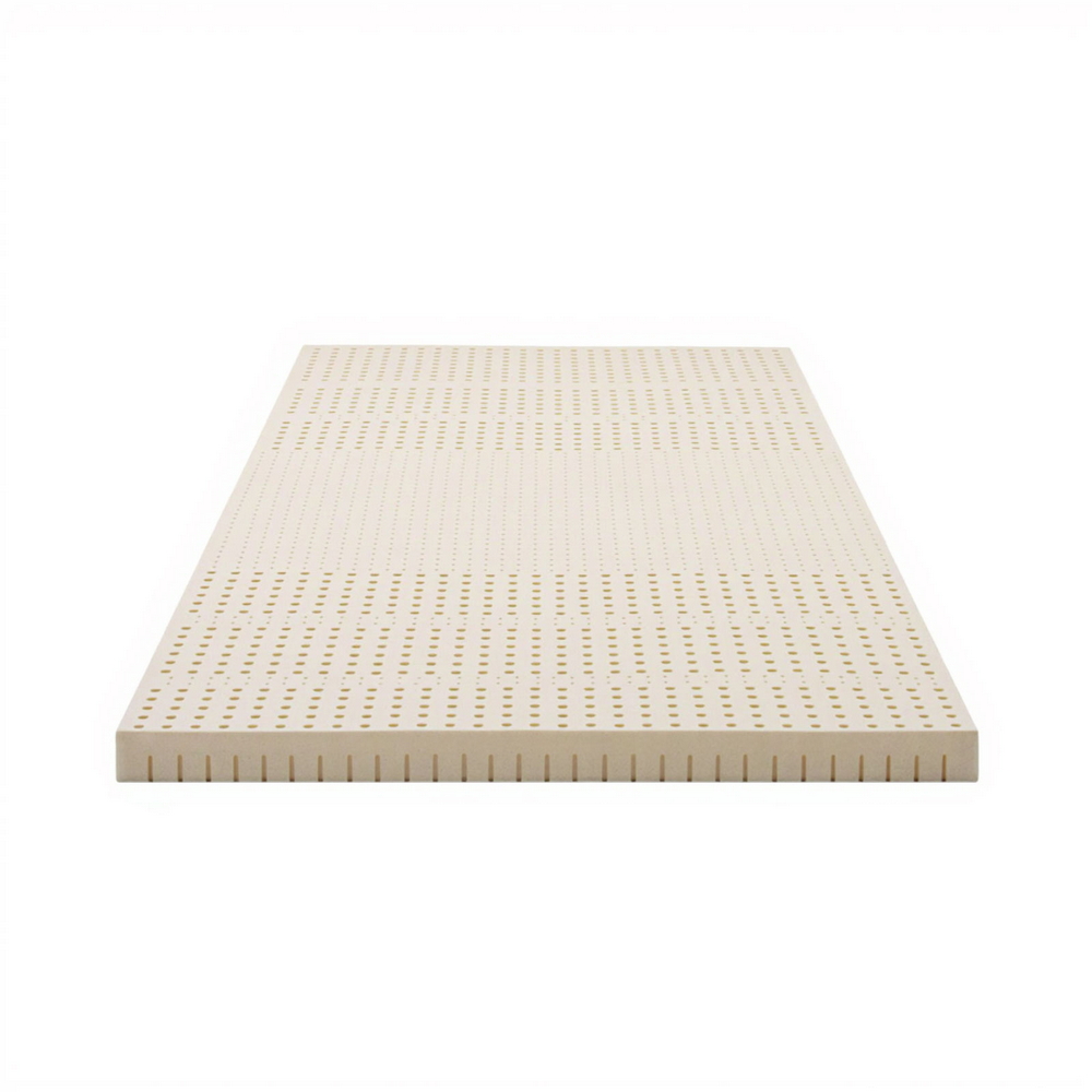 Giselle Bedding Latex Mattress Topper, 7.5cm Thick 7-Zone Pressure Relief Bed Pad with Washable Cover, Cooling Breathable Mat for Side Sleepers & Back Pain