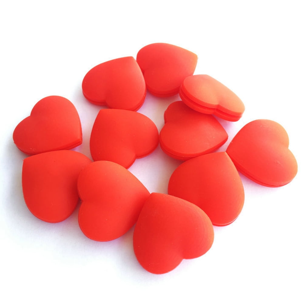 Worgeous Tennis Racket Vibration Dampeners Heart Shape Shock Absorbers for Tennis Use Assorted of — image 3