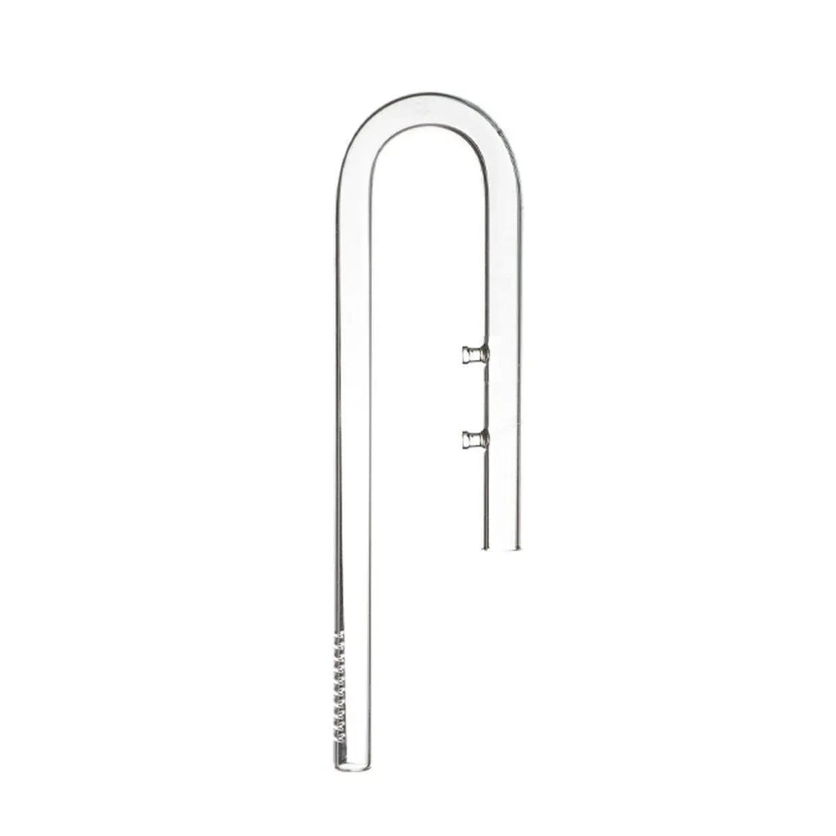 Aquarium Glass Inlet Outlet Pipe Fish Tank Filter Oil Film Remover Plant Holder - Lily inlet-12mm