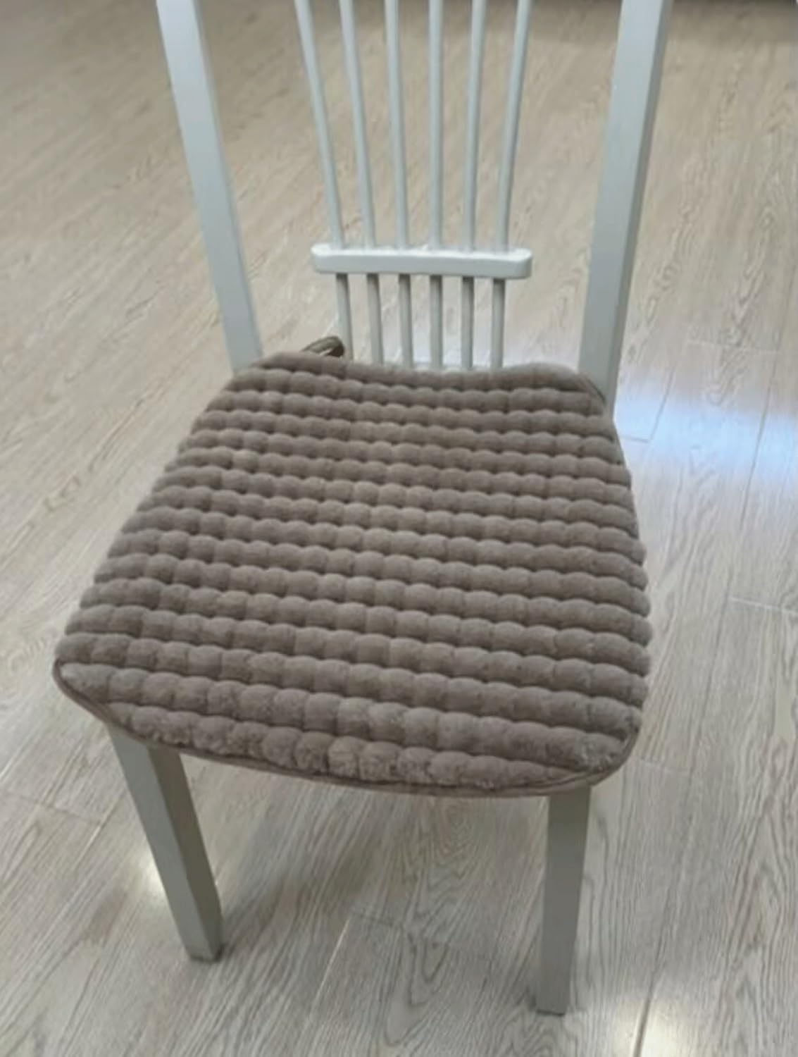 Set of 4 Chair Cushion with Ties for Dining Chairs [45 × 47cm] Non Slip Kitchen Dining Chair Pad and Seat Cushion with Machine Washable(@6) — image 2