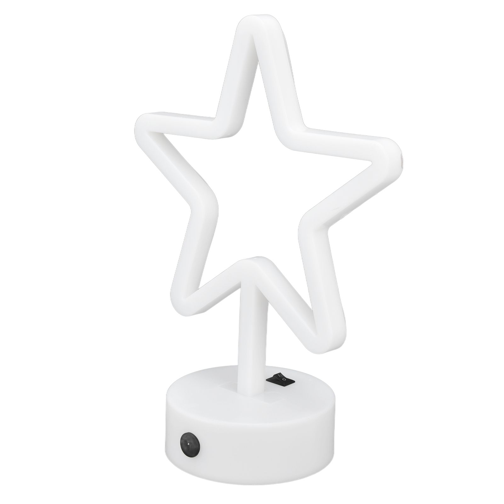 LED Desk Lamp USB Five Pointed Star Warm Light Neon Sign Bedroom Bar Holiday Decoration Light โ image 3