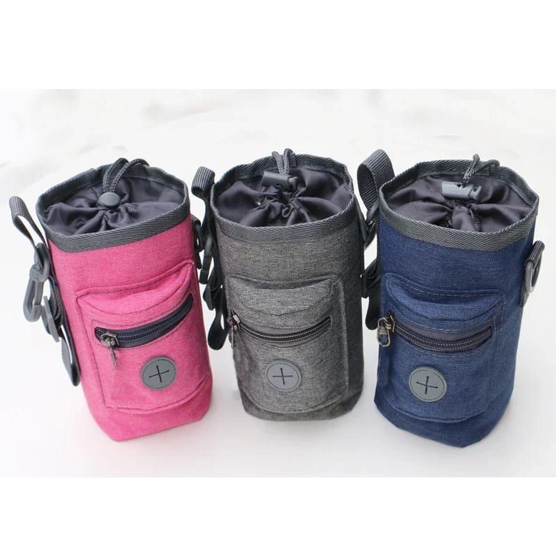 Versatile Hands-Free Pet Walking Pouch, Portable Dog Treat Bag, Poop Bag Holder and Waist-Clip Organizer for Keys, Phone and Snacks During Outdoor Training — image 6
