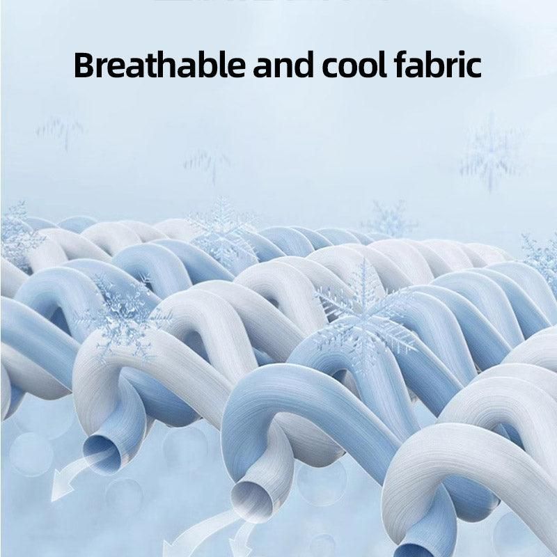 2pcs Breathable Pillow Set for Summer Comfort Soft for Home Use Sleeping Support — image 6