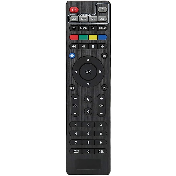TVIP Remote Control ABS Black TV Box Remote Control For TVIP412 TVIP415 TVIP605 TVIPS300-Xin
