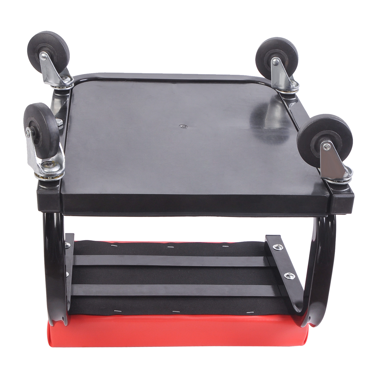 Padded Rolling Creeper Garage Mechanics Roller Seat Stool Chair with Tool Tray โ image 2