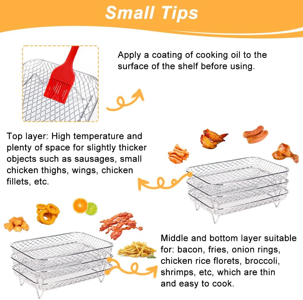 Air Fryer Rack for Ninja Dual Airfryer โ image 3