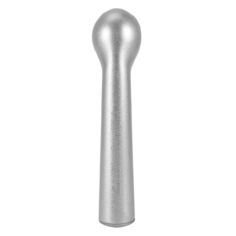 Portable Metal NOn stick Anti feeze Ice Cream Scoop Spoon Kitchen Tool (Matte Silver) โ image 2