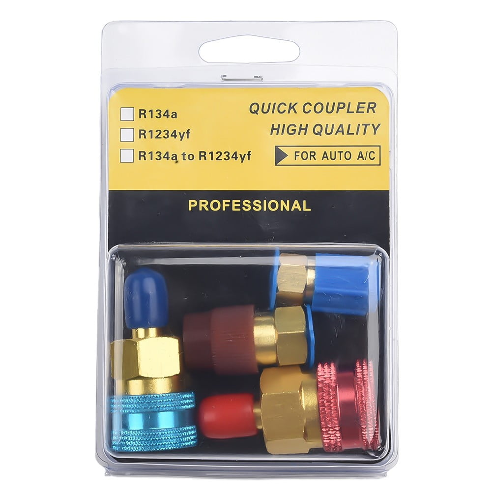 R1234Yf To R134A Quick Coupler Adapter Car Low Side Air Conditioning Fitting Kit — image 5