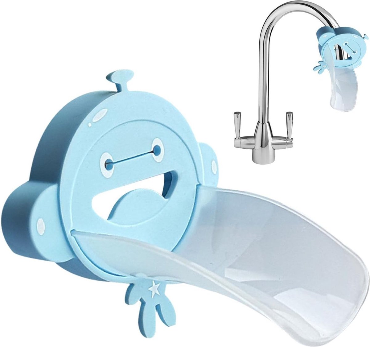 Faucet extender - Faucet spout - Extension - Faucet extender - Bathroom extension - Faucet part - Faucet attachment - Children's faucet - Universal