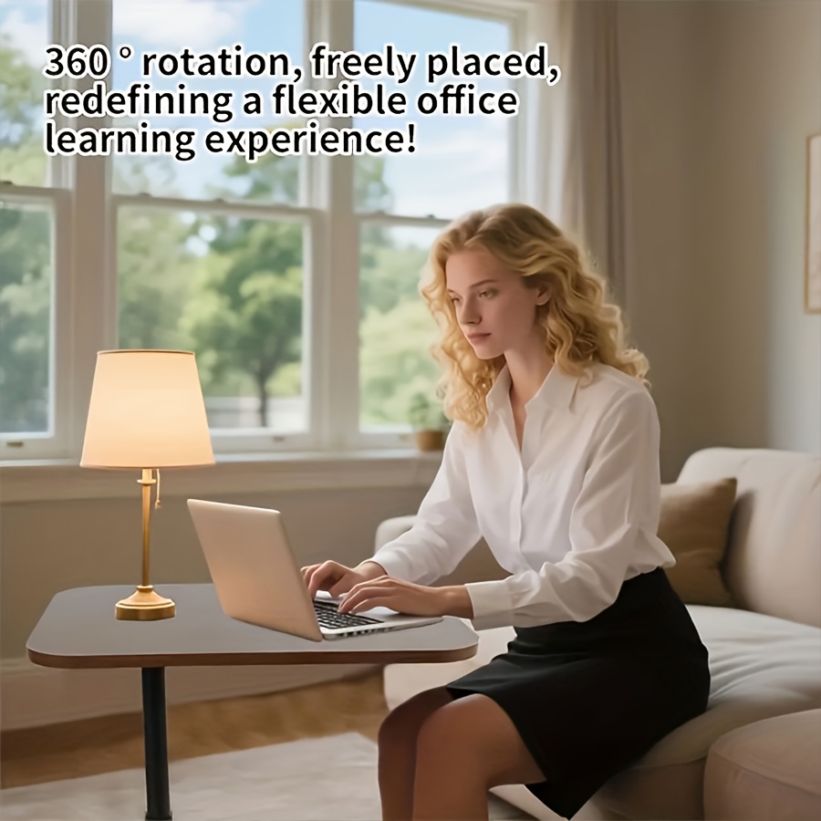 Black 360° Free Rotation · Flexible Placement Design: Redefining the Flexible Office and Learning Experience, Allowing Free Placement and Efficient Adaptation — image 3