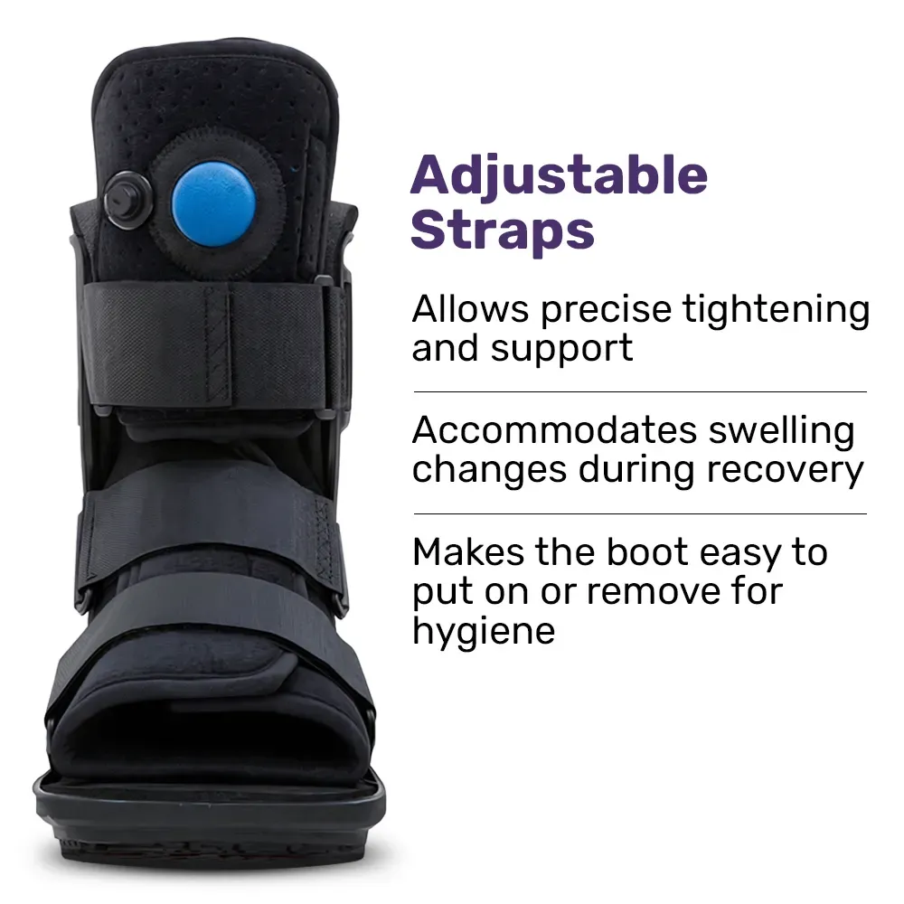 EQUIPMED CAM Walker Moon Boot – Medium, Foot Injury Support, Ankle Recovery, Adjustable Fit, Lightweight Walking Boot — image 6