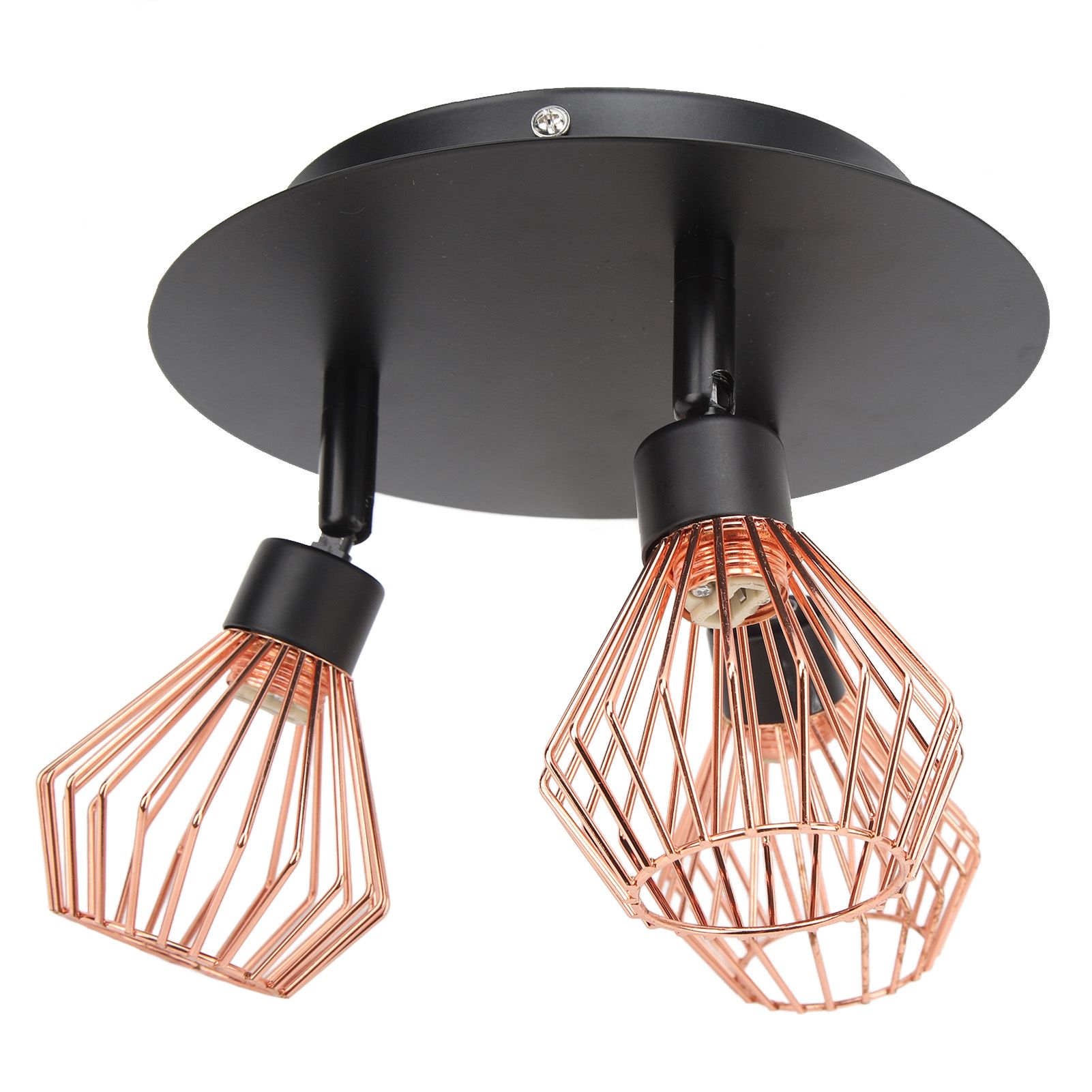 3 Light Fixtures Ceiling Mount Matte Black G9 Bulb Sockets Multi Directional Rotating Light for Farmhouse Hallway 85‑265V — image 5