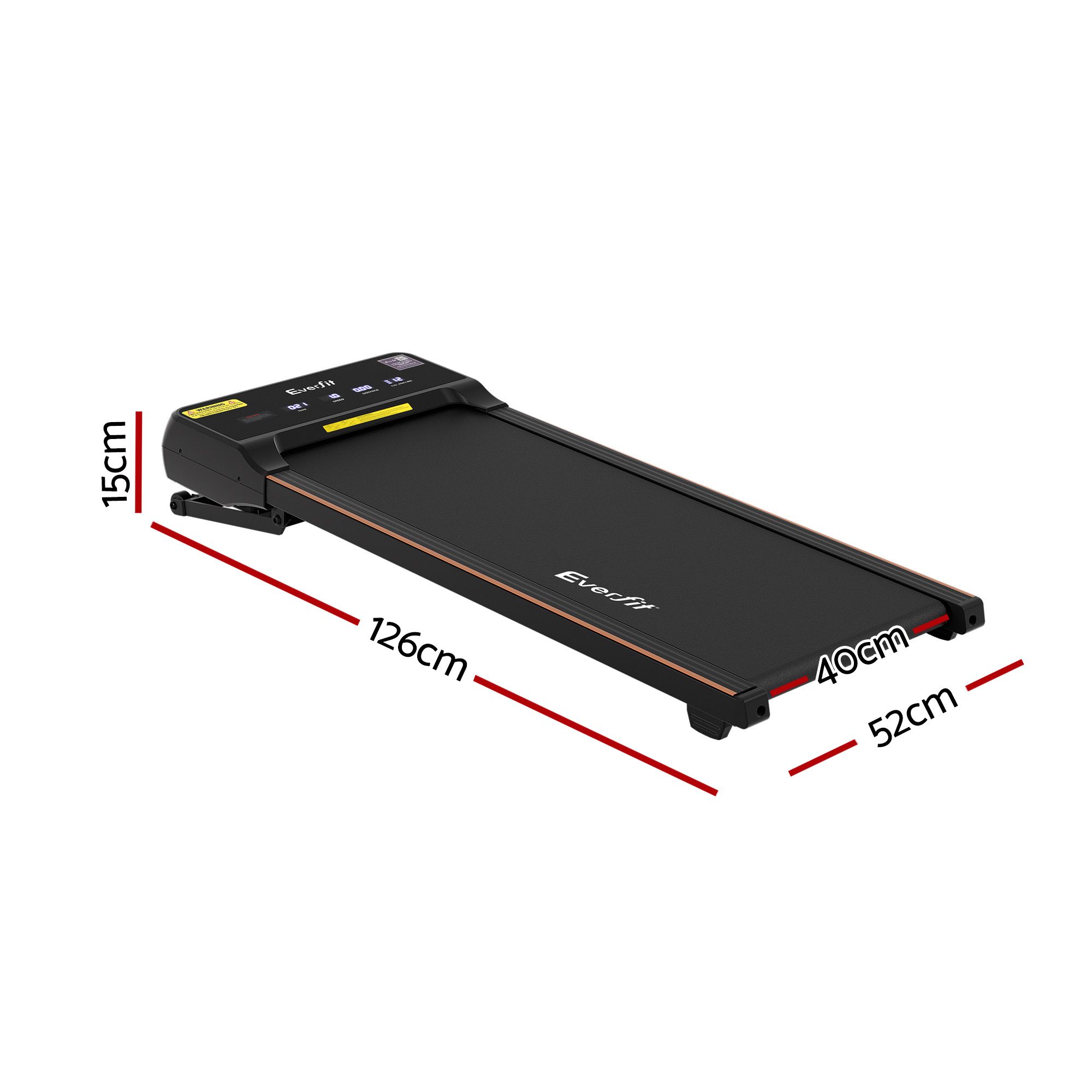 Everfit 3 in 1 Walking Pad Treadmill 20% Auto Incline Under Desk Treadmills for Home Gym With 40cm Wide Belt โ image 2