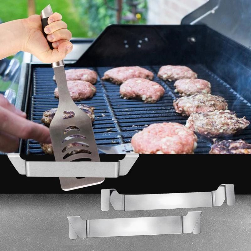 Spatula Holder for Blackstone Grill,BBQ Spatula Rack, Grill Barbecue Tool Hold Rack Accessories for Blackstone Camp Chef (2 Packs) — image 3