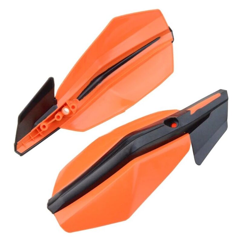 7/8" 22Mm Handguards Motocross Handlebar Hand Brush Guard Replacement For Motocross Dirt Bike Atv Off ROad Orange โ image 3