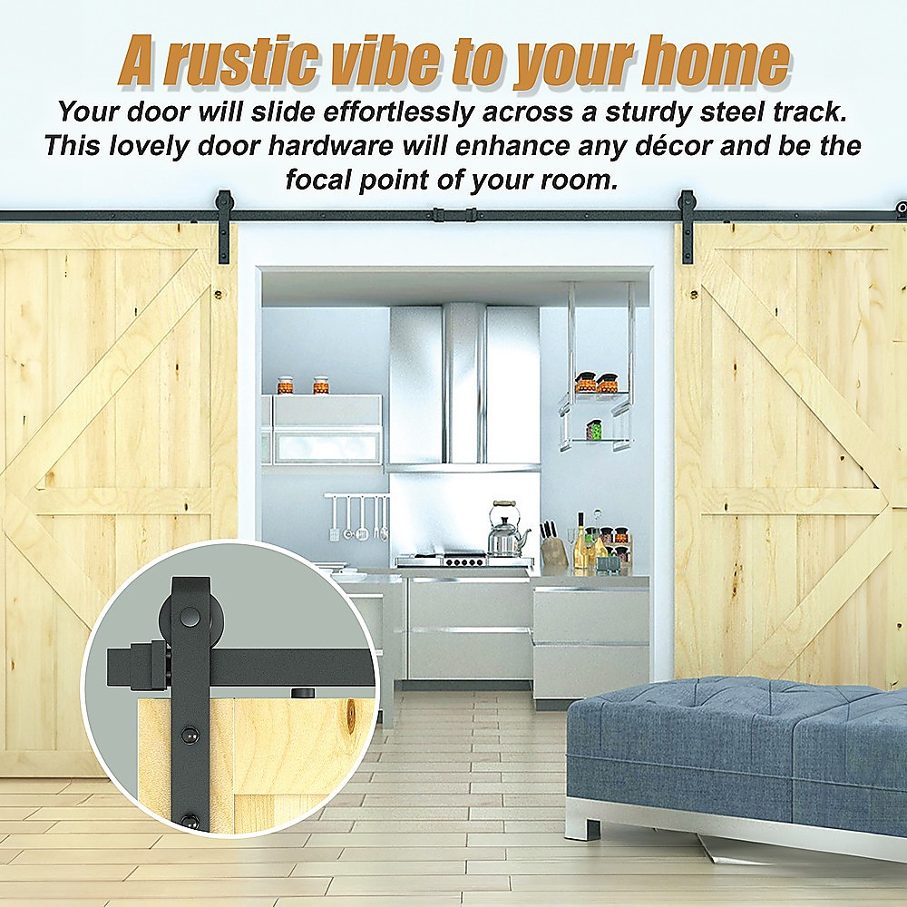 3.6m Sliding Barn Door Hardware — image 4