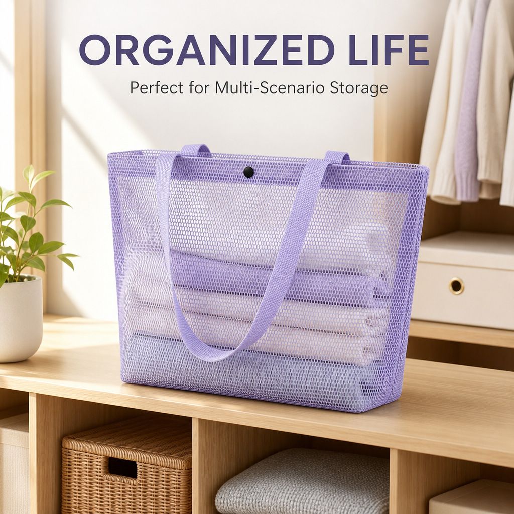 Jinmiao Mesh Storage Bag Large Capacity โ image 4