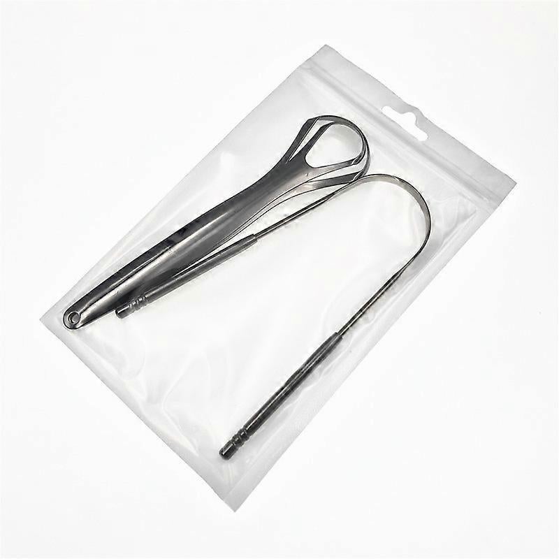 3PCS Stainless Tongue Scrapers, Oral Care Tool for Fresh Breath & Bad Breath Prevention — image 5