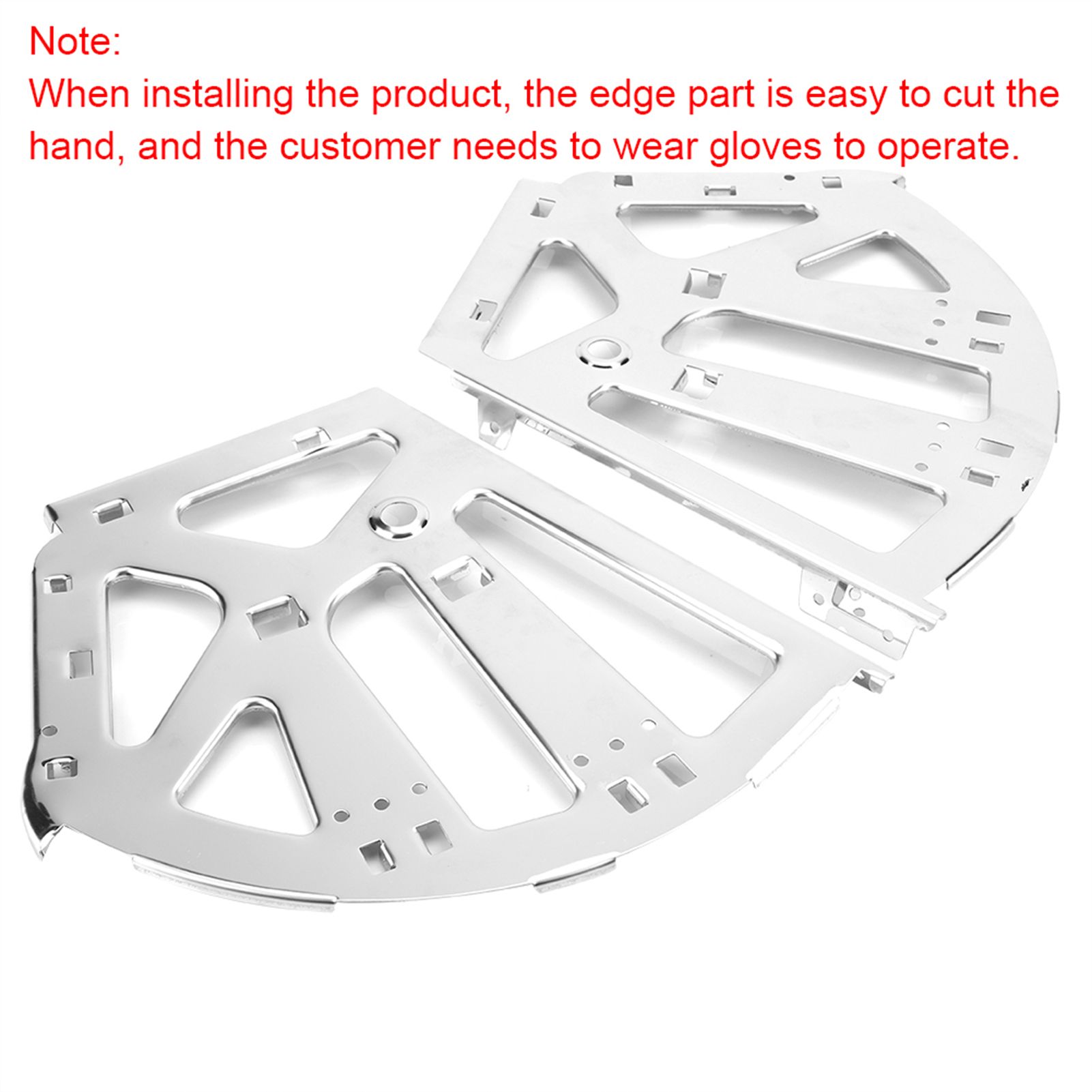 2Pcs Stainless Steel Shoes Drawer Cabinet Hinges Turing Rack Replacement Fittings(3 Layers) โ image 4