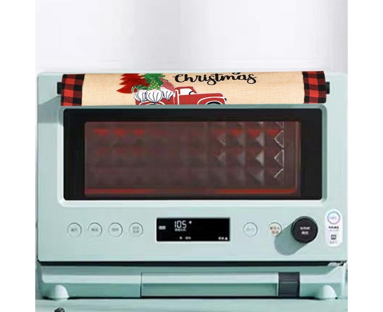 3Pcs Christmas Refrigerator Microwave Oven Door Handle Cover Sleeve Decoration โ image 3