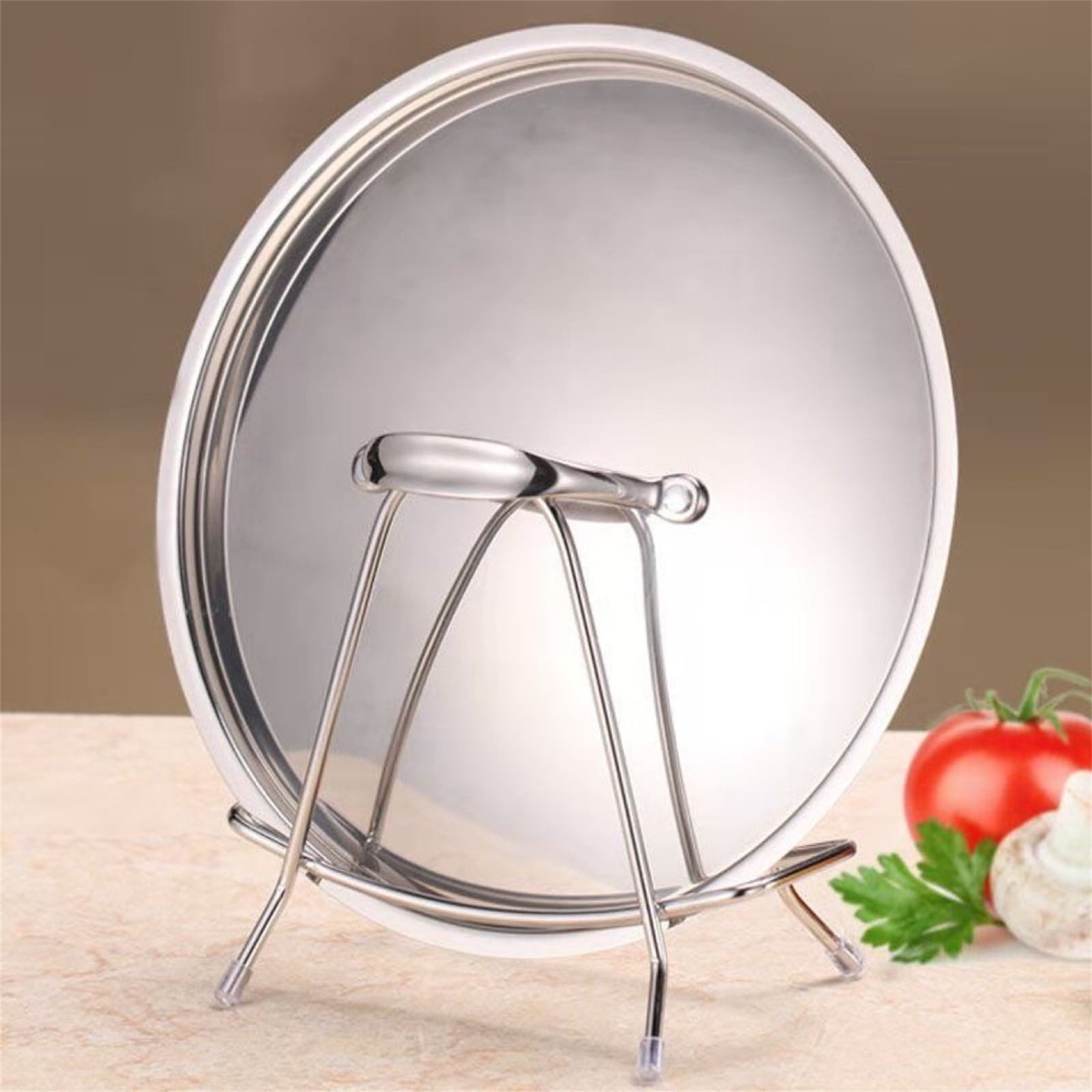 Eewia Rack Clearance! Stainless Steel Cutting Board Rack Household Pot Cover Rack Sitting Kitchen Chopping Board Shelving Sticky Board Cutting Board Rack โ image 5