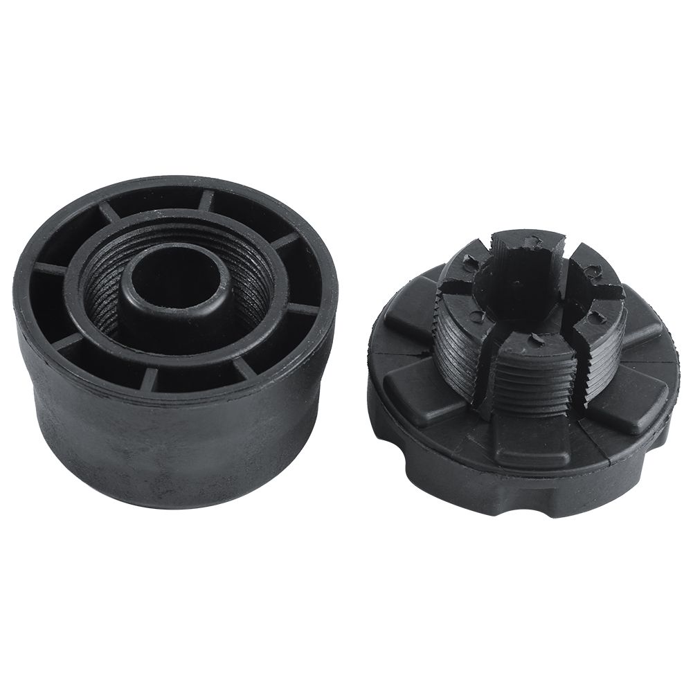 Plastic Strimmer Head Trimmer Heads String Set for Gasoline Grass Brush Cutter Black — image 5