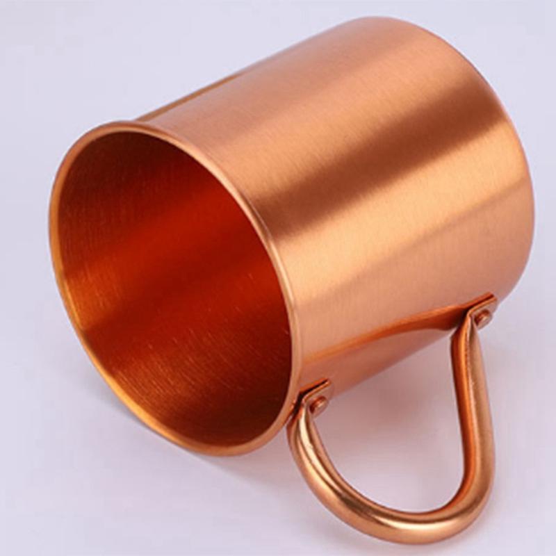 Sports Products Straight Cup Handle Cocktail Cup Pure Copper Mug โ image 3