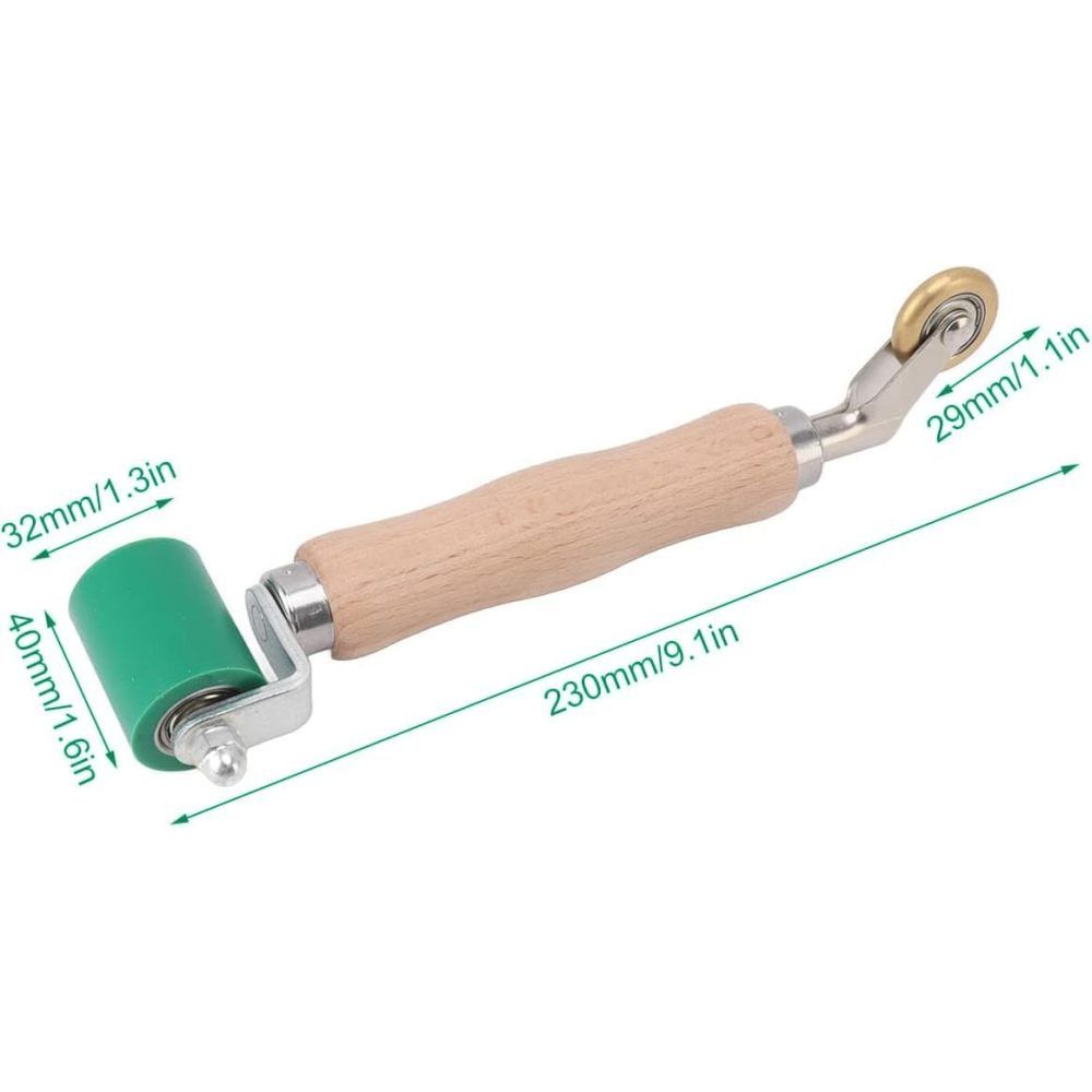 House Paint Rollers, Smoothing Seam Roller Tool, Flooring, Wallpaper Installation Single Ply Roofing and Tape Hot Tools Overlap
