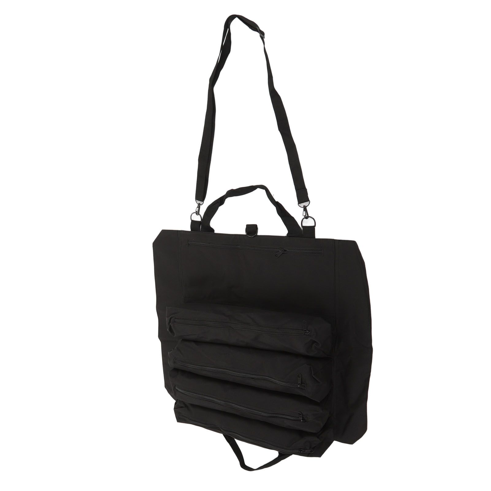 Roll Up Tool Bag Multi Purpose Tool Pouch Portable Multi Pocket Hanging Foldable Wrench Storage Carrier Black — image 4